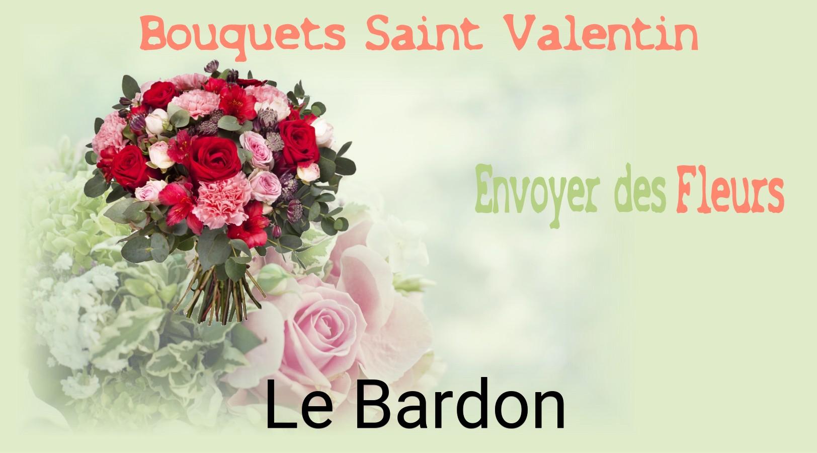 Roses de Saint-Valentin livrées à Le Bardon